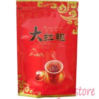 Custom Order Opp Zipper Top Plastic Bags For 250g Da Hong Pao Oolong Tea