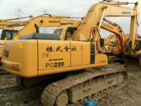 used excavator PC220-6,second hand komatsu excavator