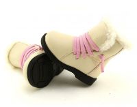 Freycoo Baby Girls Winter Leather Warm Boots 8037