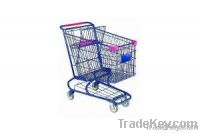 American style supermarket shopping trolley