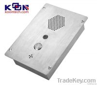 Weatherproof Emergency Telephone , Vandal resistant auto-dial phoney P