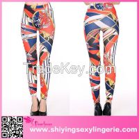 wholesale sexy women pop print stretch adult seamless legging