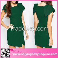 wholesale new arrival sexy green party dress shops