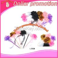[Dollar promotion] Customized Moq 2000pcs supply Korean version of rose flower powder with pen interior decoration gift pen