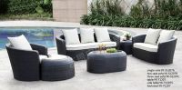 outdoor rattan furniture sofa