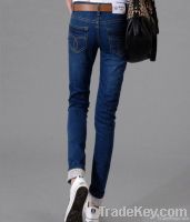 new design lady jeans fashion long jeans