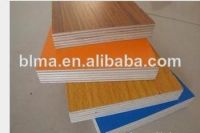 12mm melamine faced soft plywood from China