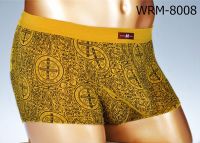 men's logo printed boxer brief undergarment