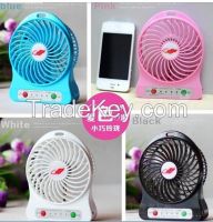 Mini portable handheld small fan USB lithium battery charging fa