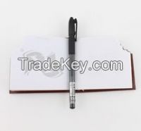 Fashion office gift OEM design PVC cover note pad (LH-2552)