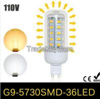 G9 11W SMD 5730 LED Corn bulb lamp light AC 110V Energy Efficient LED