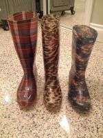 Fame&Fashion PVC female rain boots