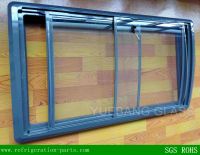 ABS injection glass door for Chest Freezer