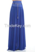 women maxi long chiffon skirts in Istanbul Turkey