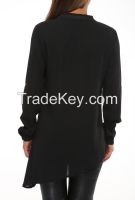 wholesale women assymetric shirts and blouses