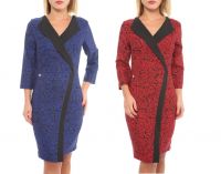 wholesale new season new collection ladies dresses for autumn and winter 3/4 sleeves