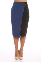 office style office wear assymetric pencil skirts for women from Turkish supplier