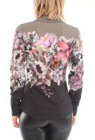 Floral Print Long Sleeve Women Shirts Made in Turkey