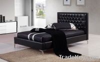 2014 Bedroom Furniture Leather Bed