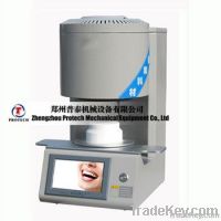 Portable dental vacuum porcelain furnace