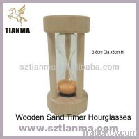 Mini Wooden Sand Timer Hourglass 45 Seconds Factory
