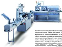 Flow packing Outsize Packaging line