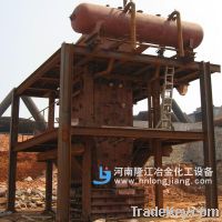 closed copper ore and concentrate smelting matte furnace