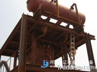closed lead ore and concentrate smelting furnace