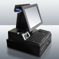 Cashing machine touch screen