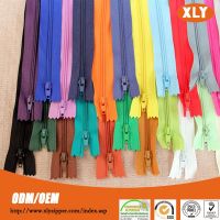 2014 New Arrival nylon zipper for sale fancy nylon zipper with decorative zipper pull