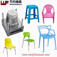 OEM plastic chair injection mould, plastic stool mold, fiber glass chair molding in Taizhou