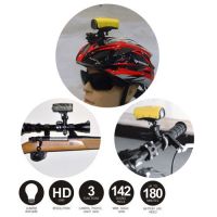 Full HD 1080p Helmet action  Sporting Camera with torch