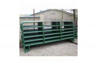 Australia standard 2.1m x 1.8m square galvanised rail cattle panel
