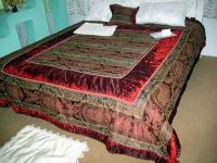 Satin Bed Sheet With Lace