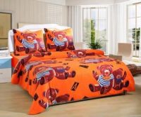High quality dyed/printed 100% polyester bed sheet