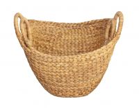 New product Water Hyacinth Basket Storage s/3, home storage basket