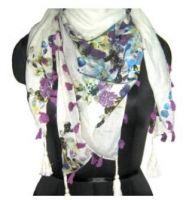 FLOWER FRUIT SCARF