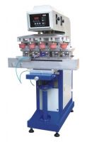 Semi-automatic Five Color Pad Printing Machine With Shuttle