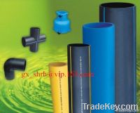 hdpe pipe/pe pipe/ hdpe gas pipe