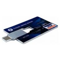 1GB to 64GB Credit Card USB Flash Drive Full Printing On Both Sides