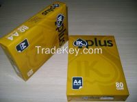 manufactyre and recycled high quality A4copy paper 80g 75g 70g