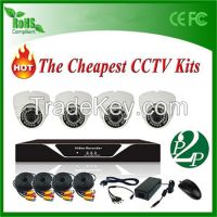 4CH/8CH/16CH 800TVL CCTV kits , DVR kits , big promotion for Christmas