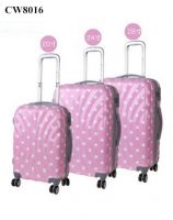 spinner wheels 3pcs set ABS and PC luggage 