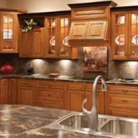 Glazed Mocha Cabinets