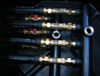 HDPE geothermal manifold chamber