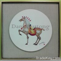 horse painting of 2014 Chinese postage stamp