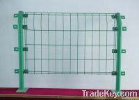 pvc coated double wire mesh fence