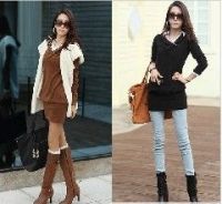 2013 New Women's Casual Long Sleeve Bottom Hooded Bag Hip Dress