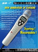 Recordable Magic Sing Along SD Video Karaoke Microphone
