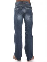 Men's 100% cotton denim jeans trousers with binding at inner pockets opening